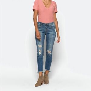 Judy blue Mid Wash Skinny Jeans